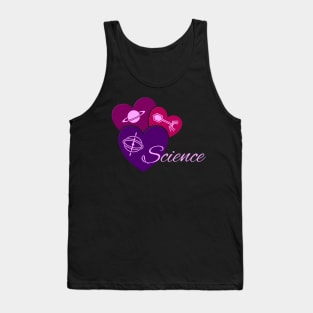 Heart for Science Tank Top